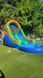 16' Single Lane Slide